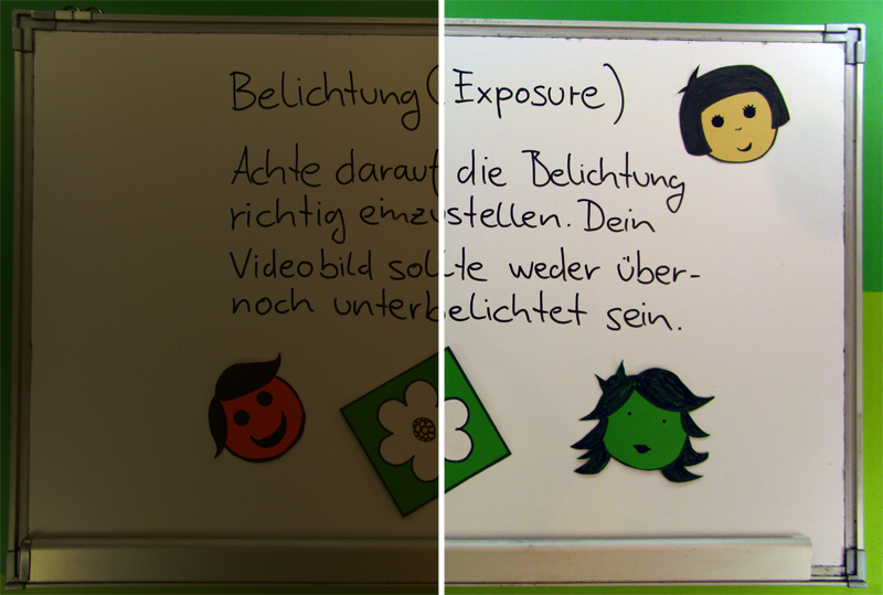 Belichtung