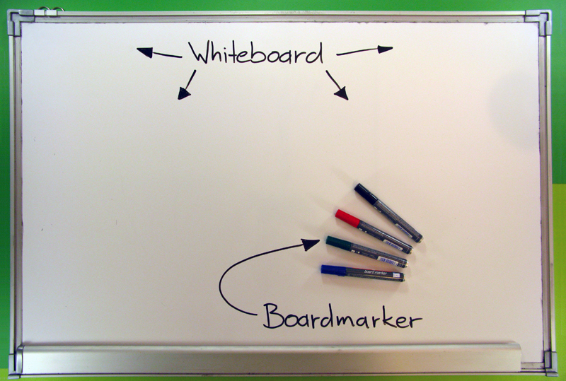 Whiteboard & Boardmarker